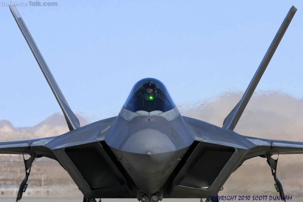 USAF F-22A Raptor Stealth Fighter