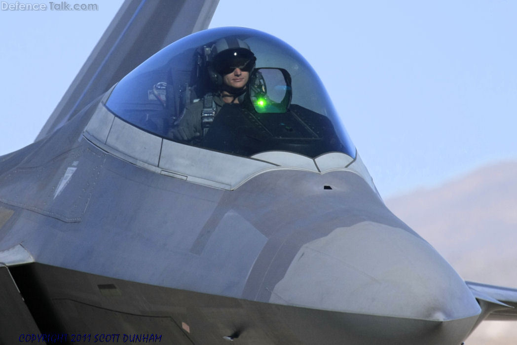 USAF F-22A Raptor Stealth Fighter