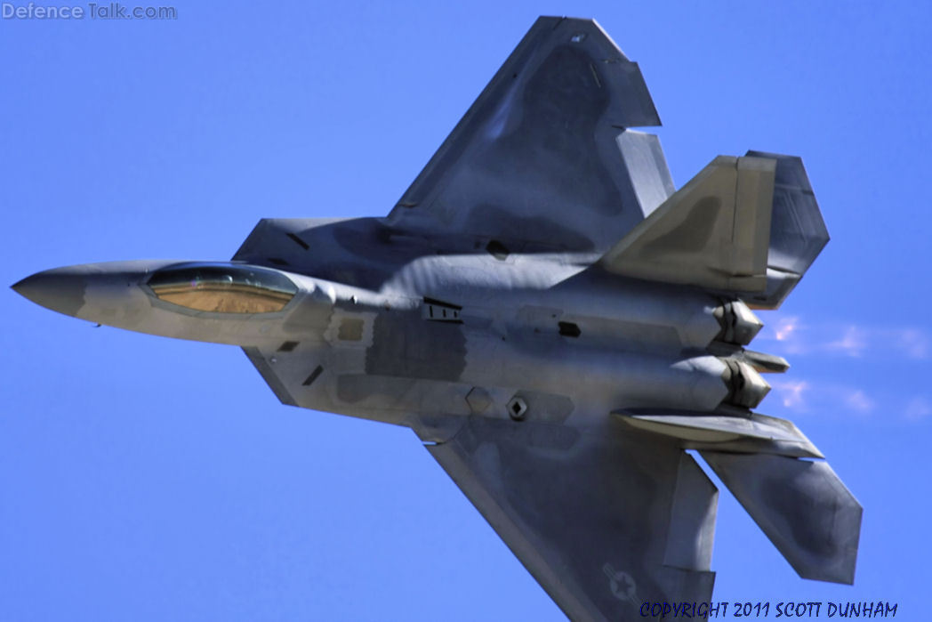 USAF F-22A Raptor Stealth Fighter
