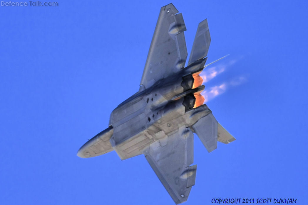 USAF F-22A Raptor Stealth Fighter