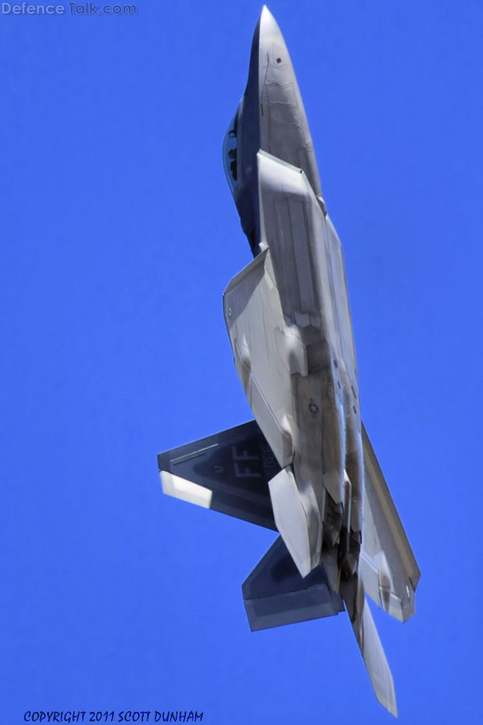 USAF F-22A Raptor Stealth Fighter