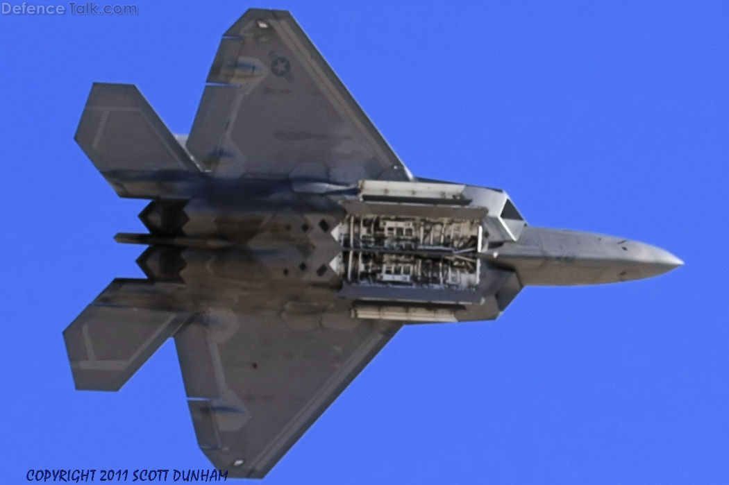 USAF F-22A Raptor Stealth Fighter