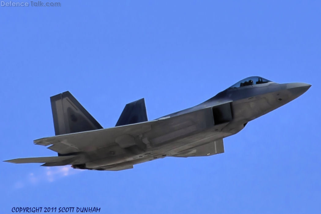 USAF F-22A Raptor Stealth Fighter