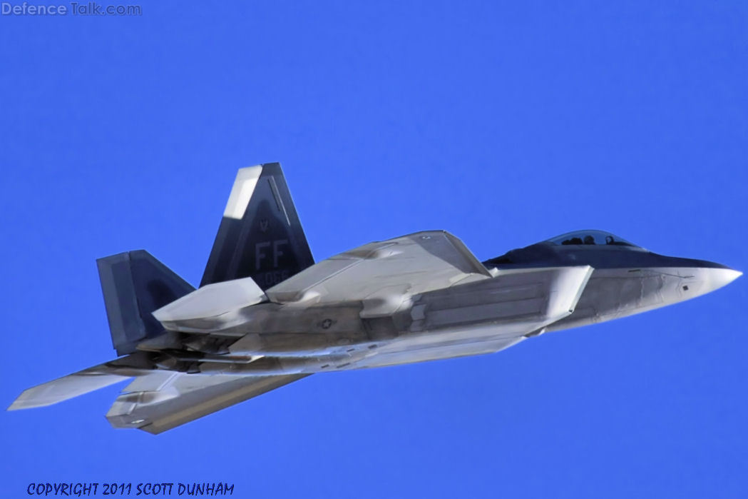 USAF F-22A Raptor Stealth Fighter