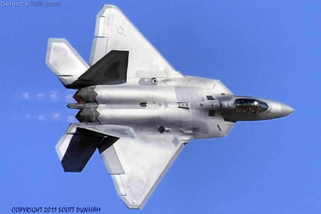 USAF F-22A Raptor Stealth Fighter