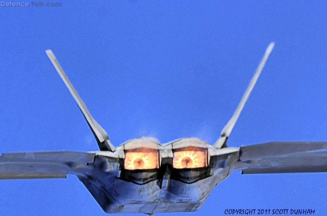 USAF F-22A Raptor Stealth Fighter