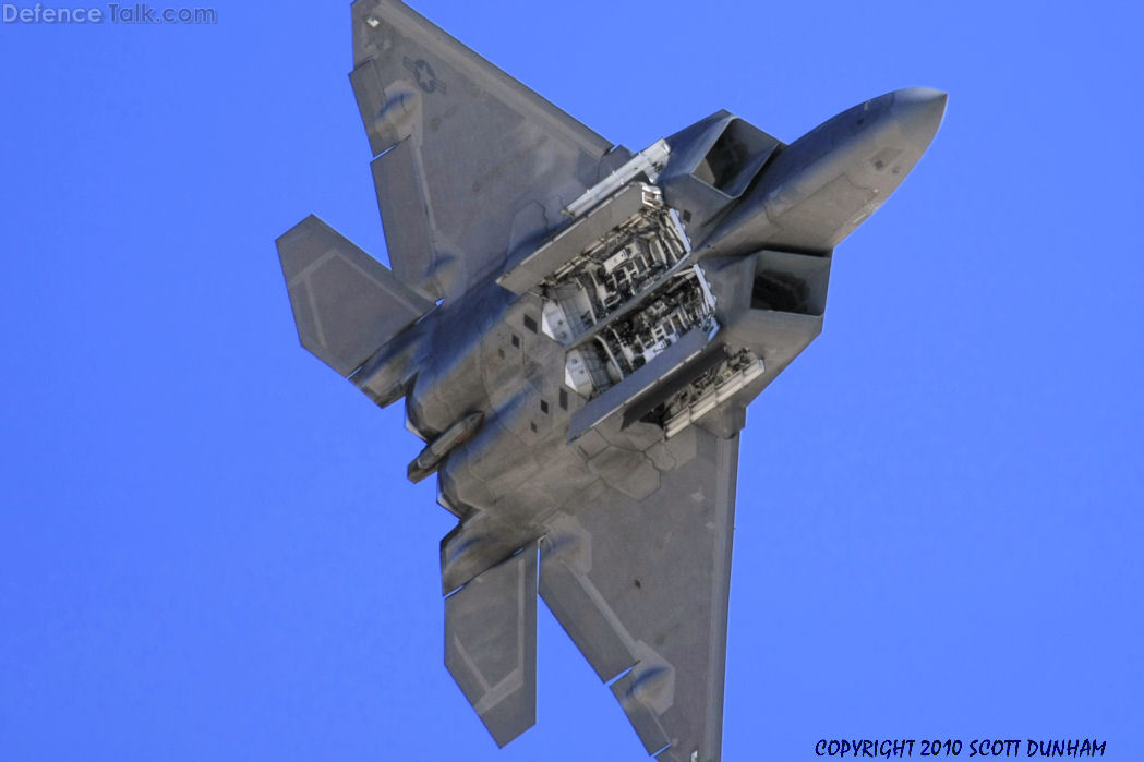 USAF F-22A Raptor Stealth Fighter