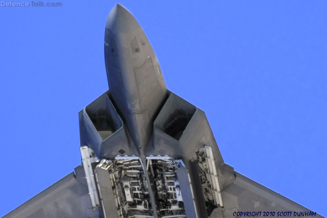 USAF F-22A Raptor Stealth Fighter