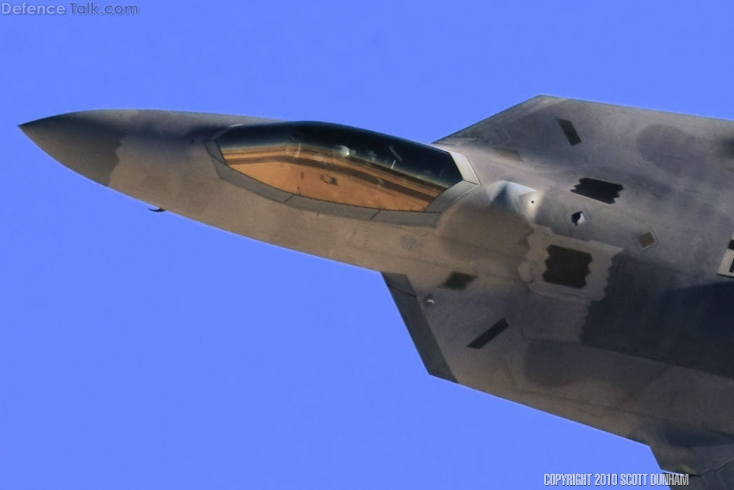 USAF F-22A Raptor Stealth Fighter