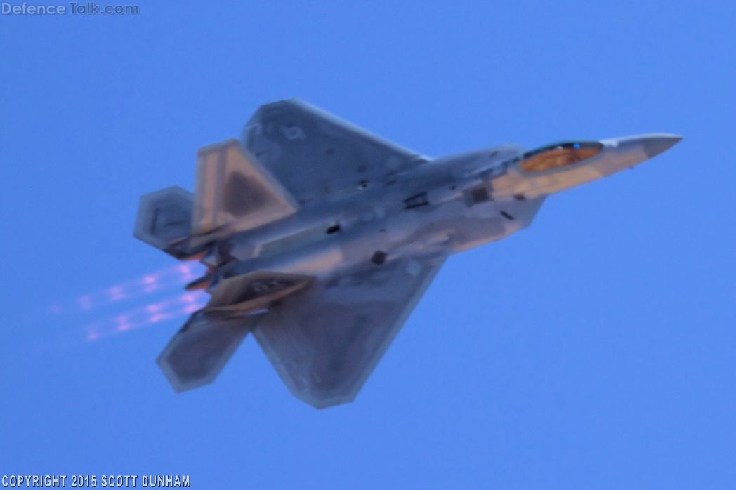 USAF F-22A Raptor Stealth Fighter