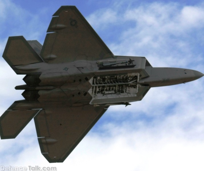 USAF F-22A Raptor Weapons Bay