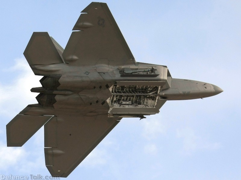 USAF F-22A Raptor Weapons Bay