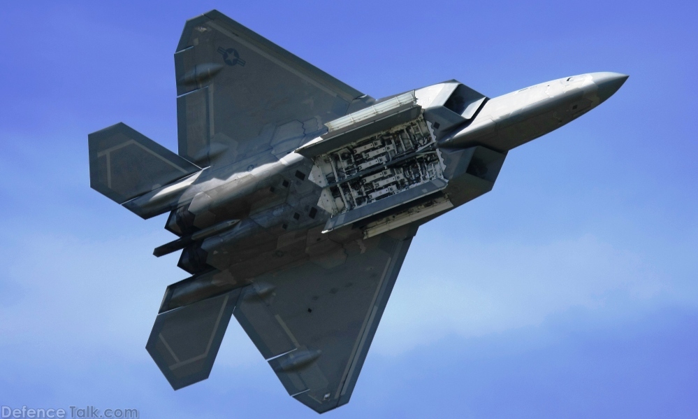 USAF F-22A Raptor Weapons Bay