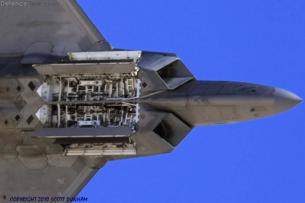 USAF F-22A Raptor Weapons Bay