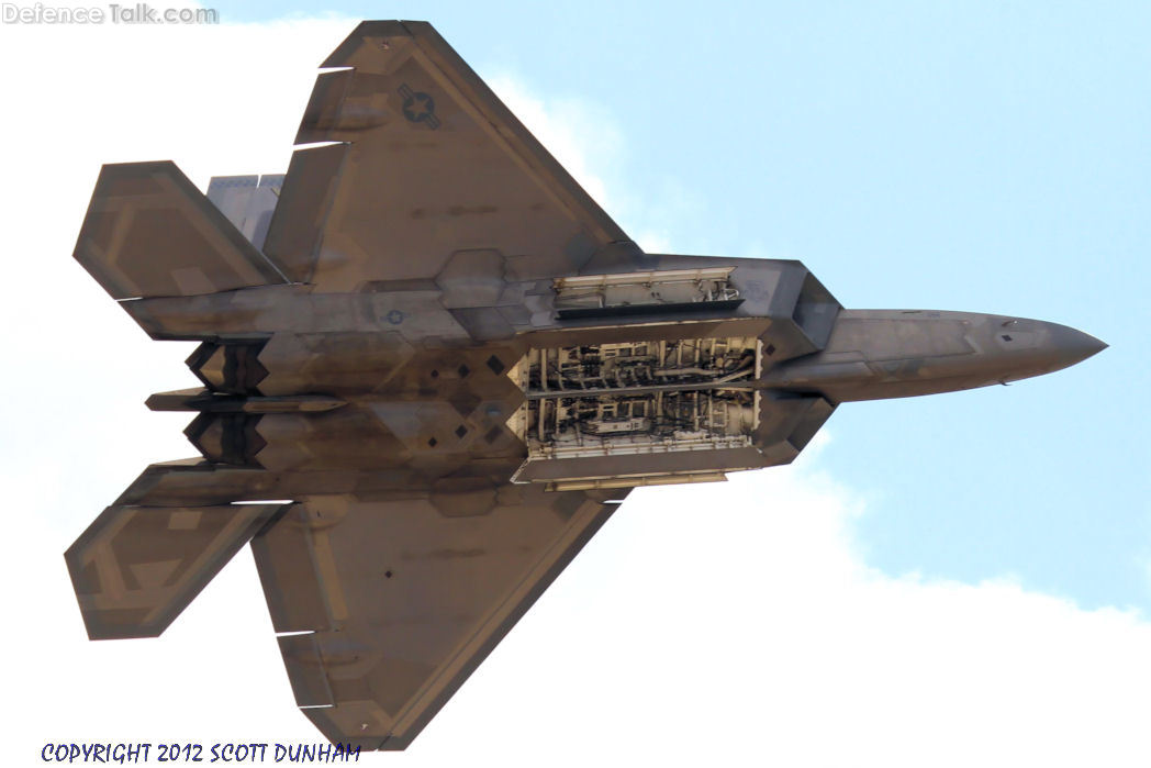 USAF F-22A Raptor Weapons Bay