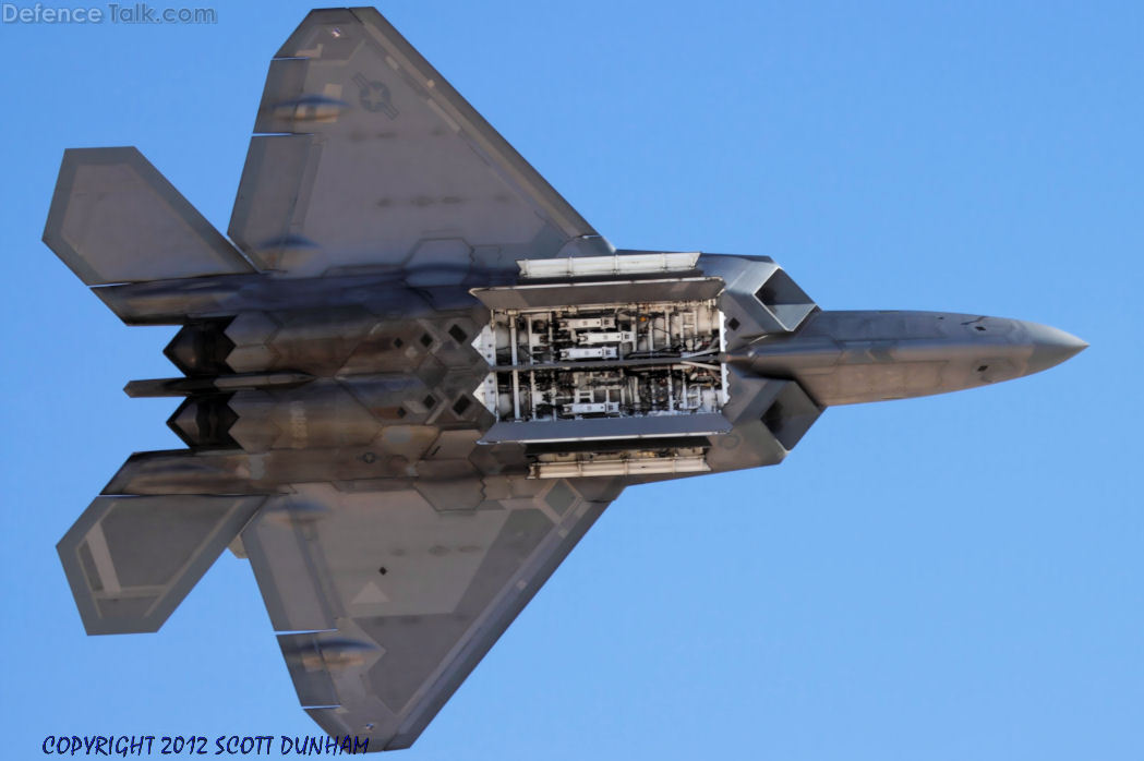 USAF F-22A Raptor Weapons Bay