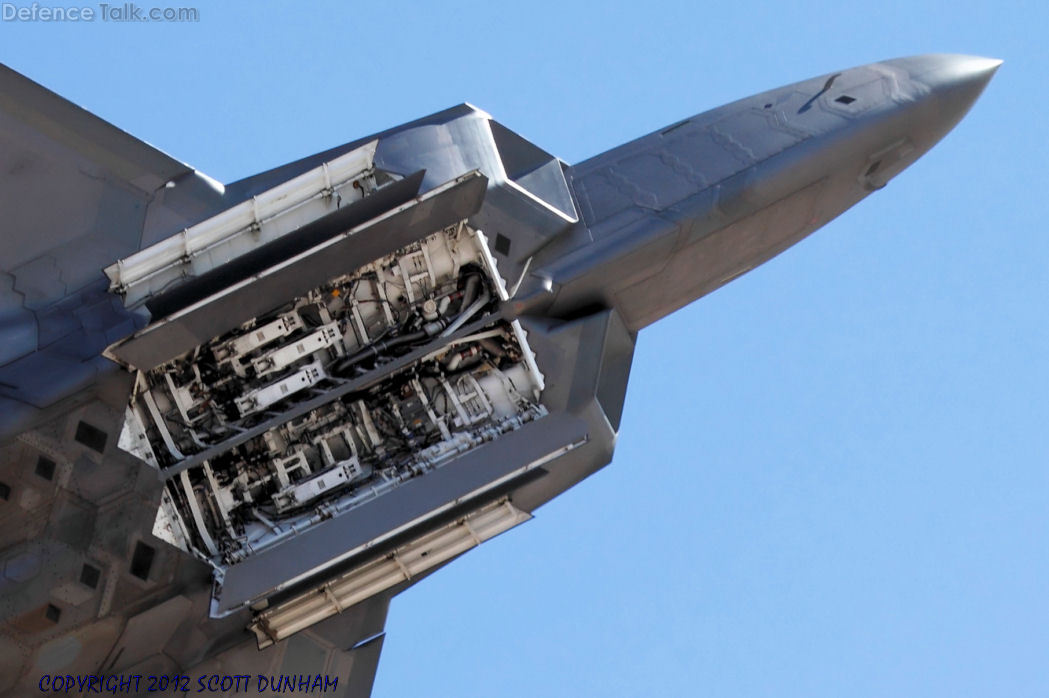 USAF F-22A Raptor Weapons Bay