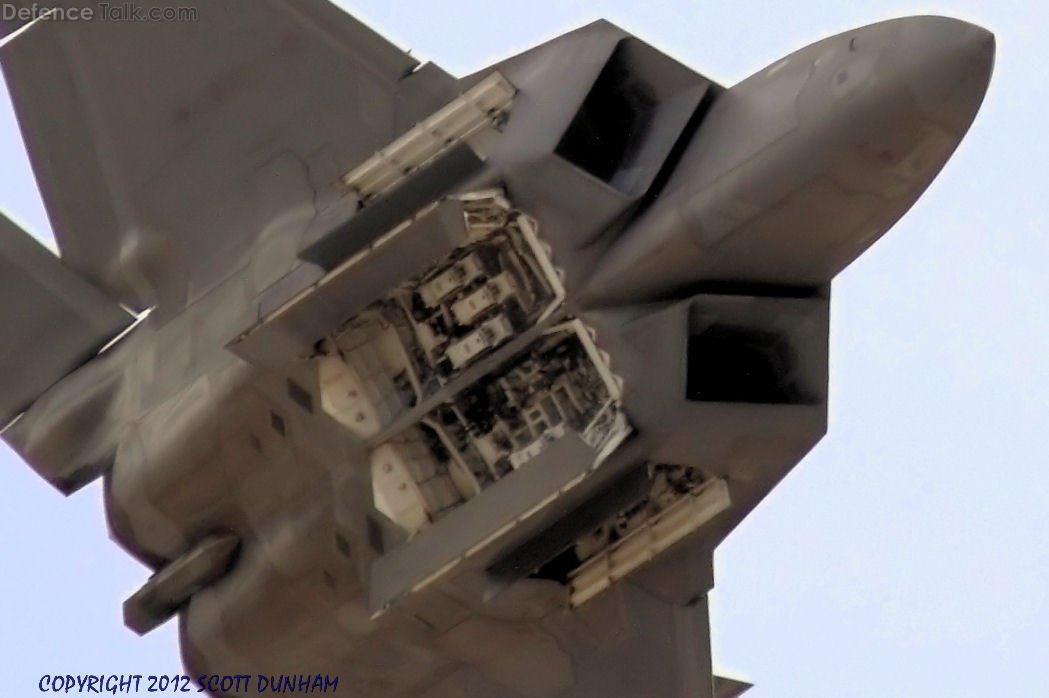 USAF F-22A Raptor Weapons Bay