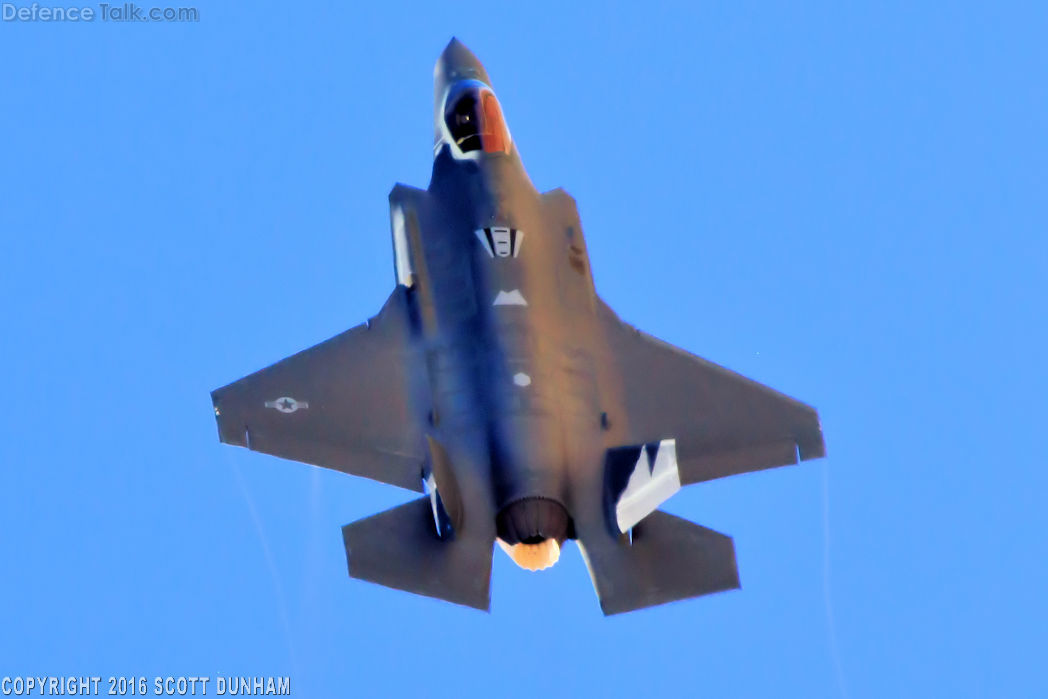 USAF F-35A Lightning II Fighter Aircraft