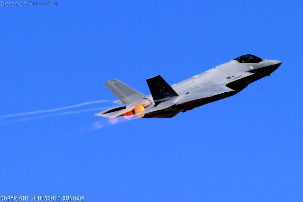 USAF F-35A Lightning II Fighter Aircraft