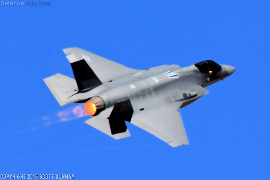 USAF F-35A Lightning II Fighter Aircraft