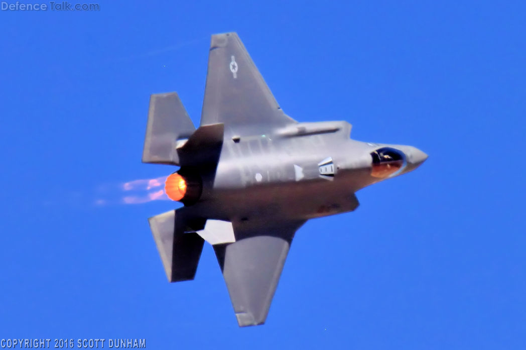 USAF F-35A Lightning II Fighter Aircraft