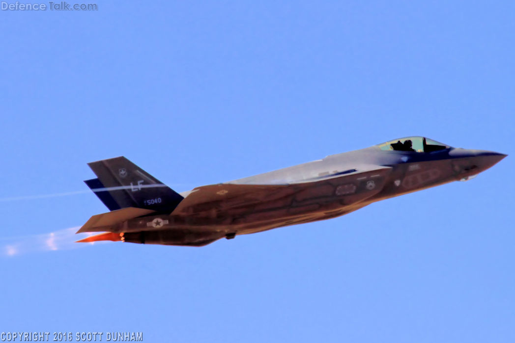 USAF F-35A Lightning II Fighter Aircraft