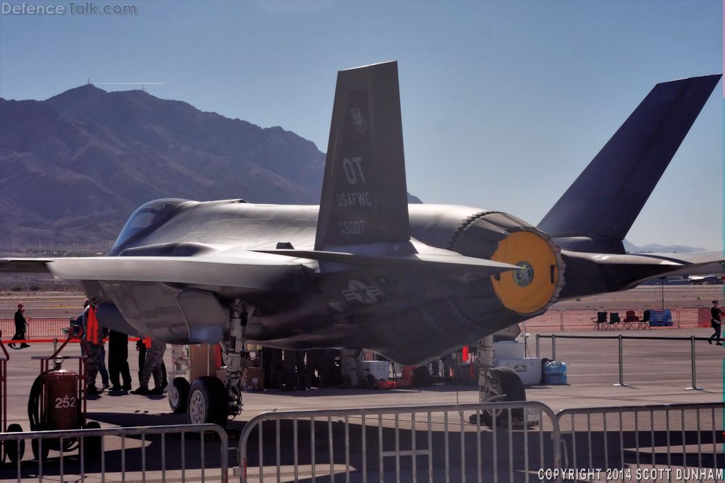 USAF F-35A Lightning II Fighter