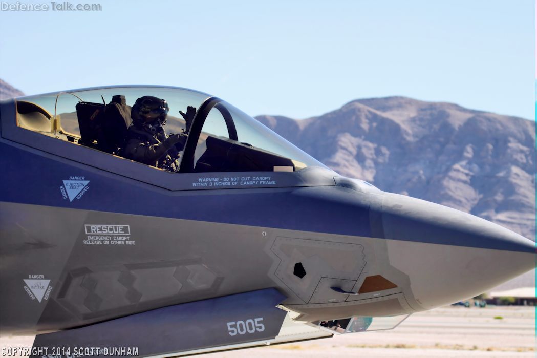 USAF F-35A Lightning II Fighter