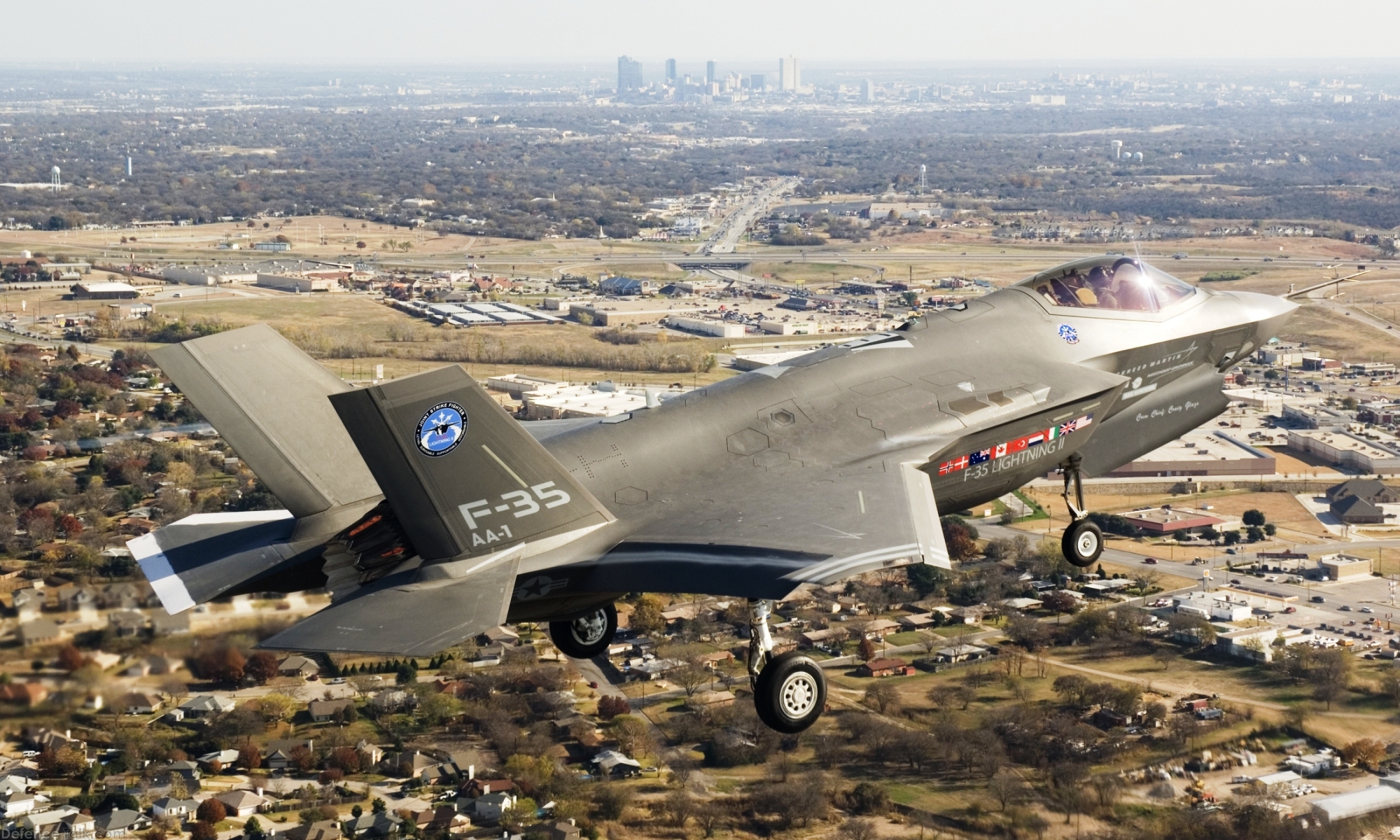 USAF F-35A Lightning II JSF Stealth Fighter