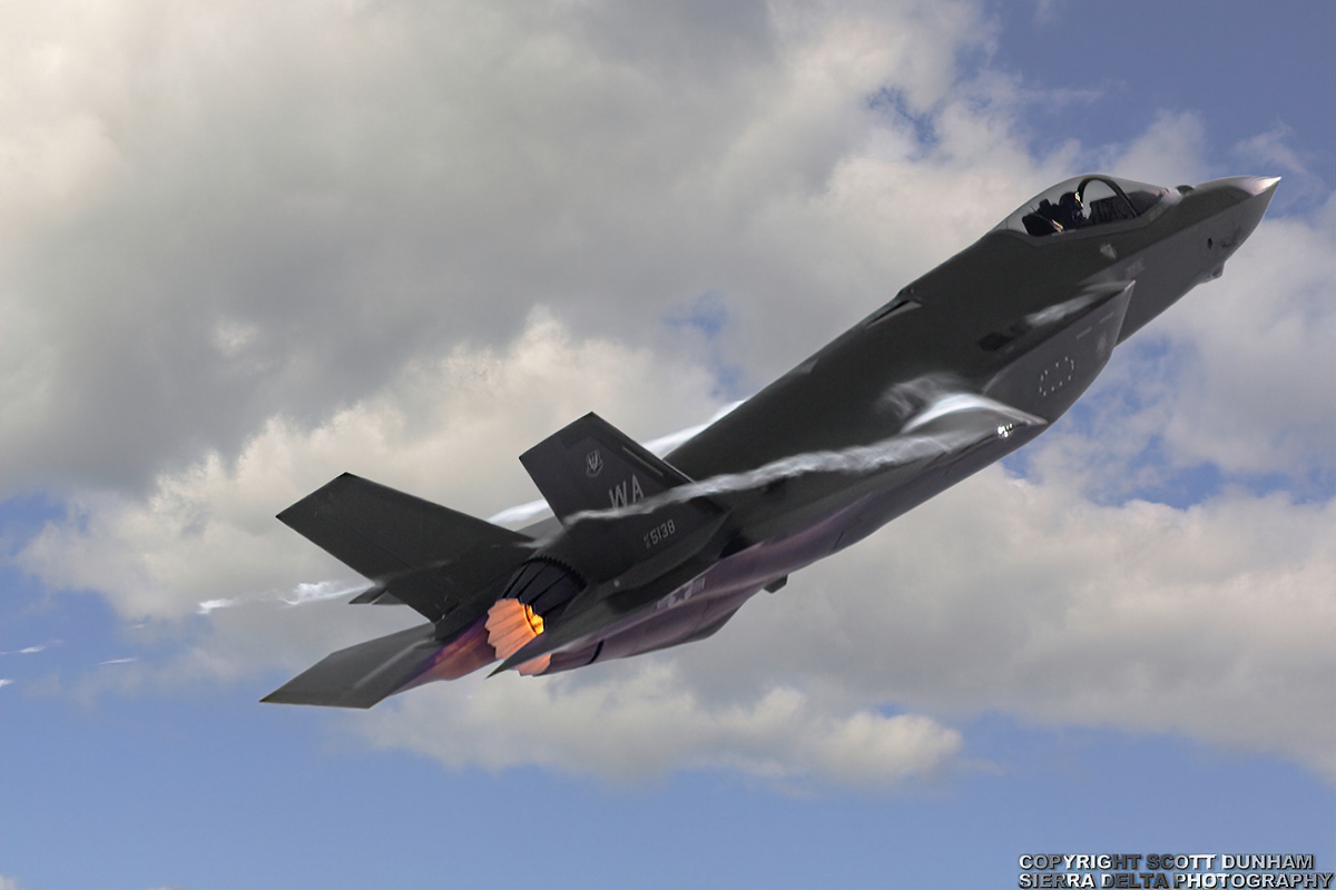 USAF F-35A Panther Joint Strike Fighter