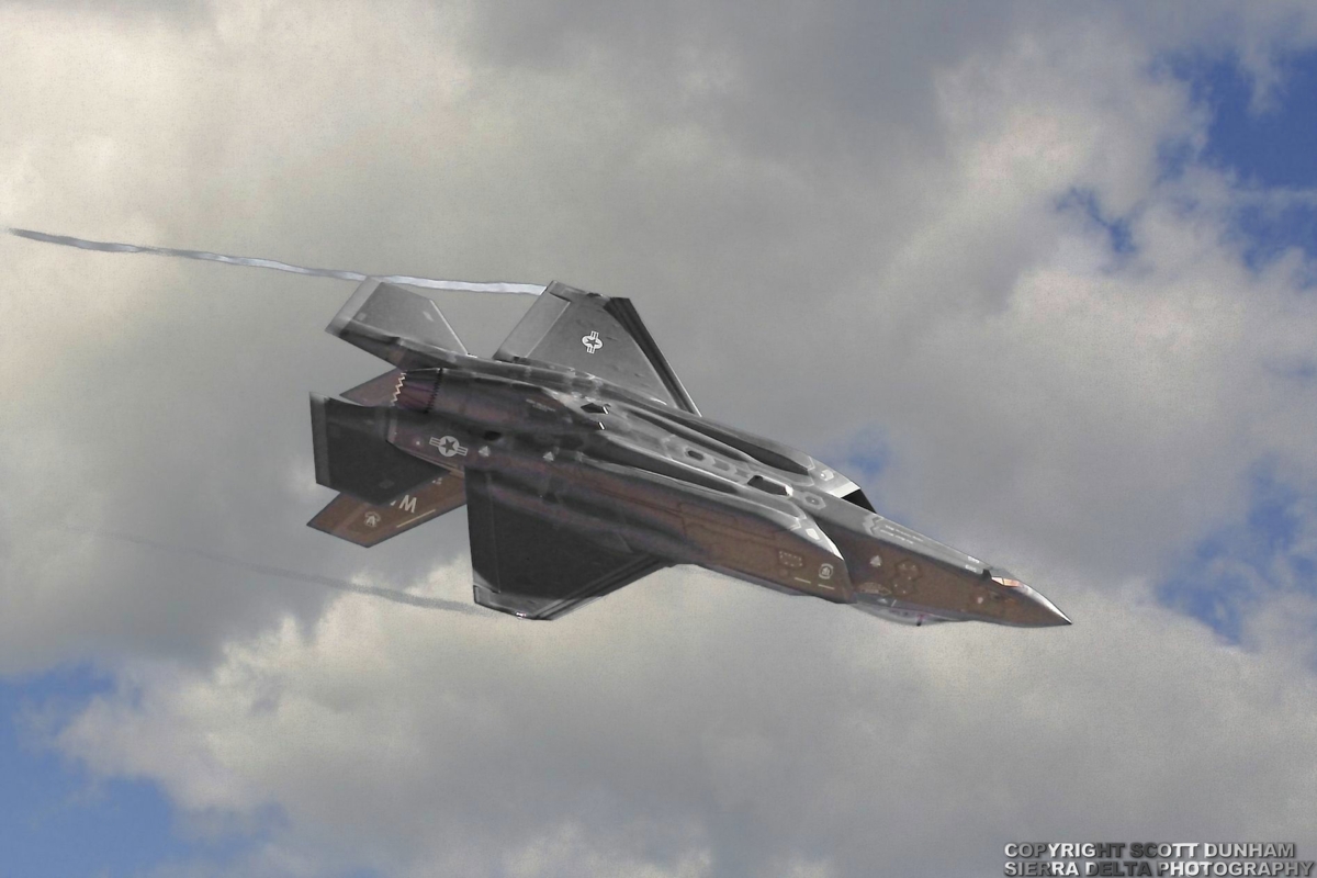 USAF F-35A Panther Joint Strike Fighter