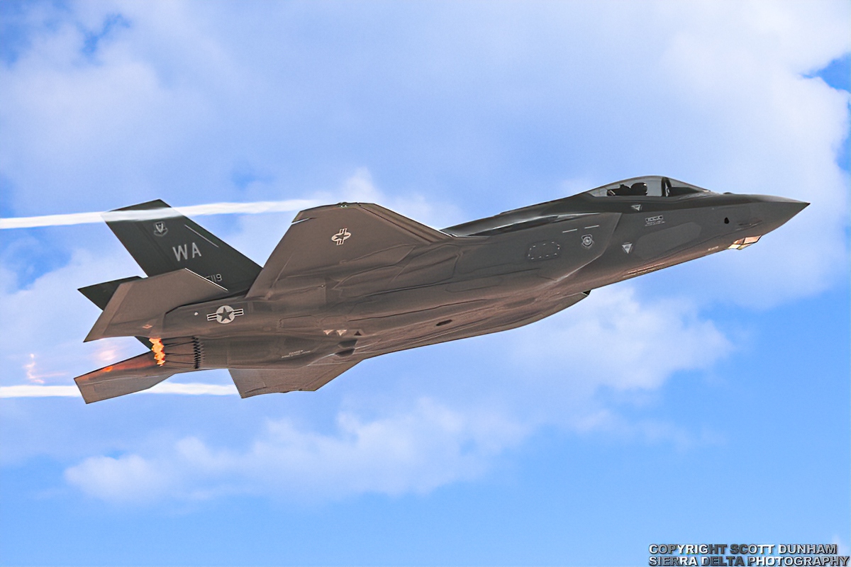 USAF F-35A Panther Joint Strike Fighter