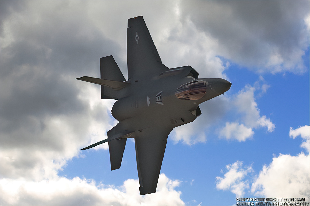 USAF F-35A Panther Multi-Role Combat Aircraft
