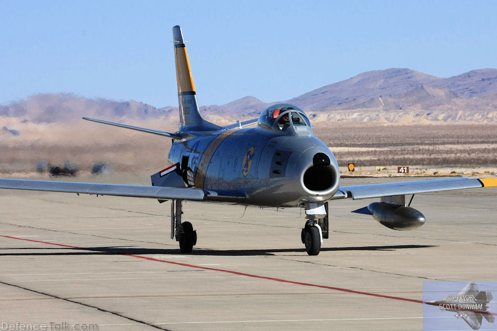 USAF F-86 Sabre Fighter