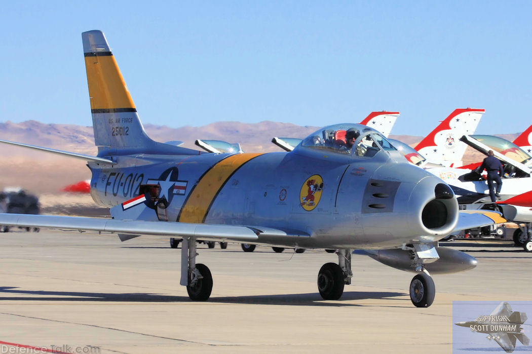 USAF F-86 Sabre Fighter