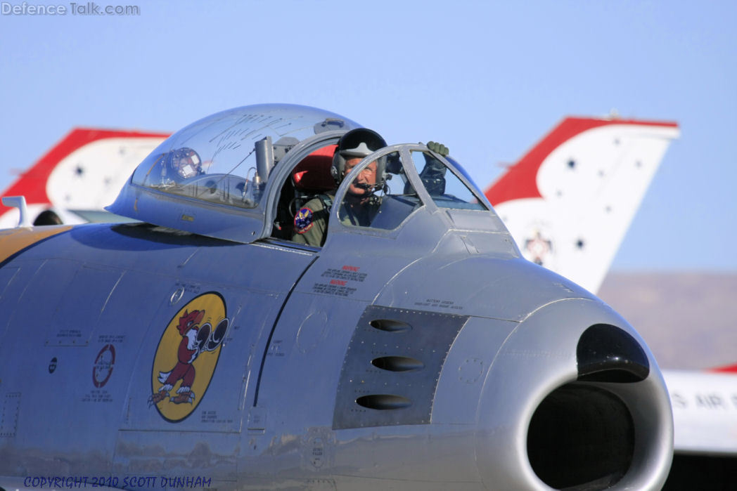 USAF F-86 Sabre Fighter