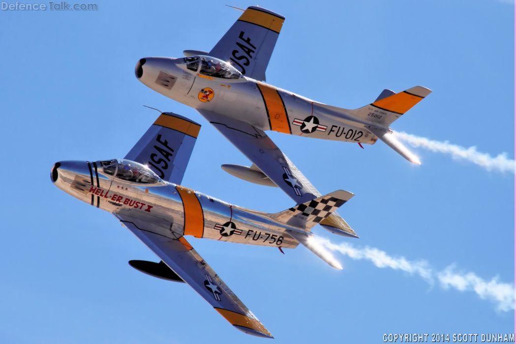 USAF F-86 Sabre Fighter