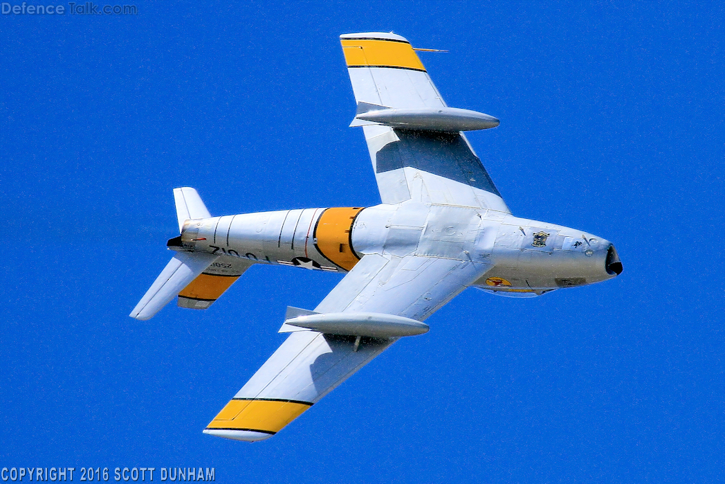 USAF F-86 Sabre Fighter