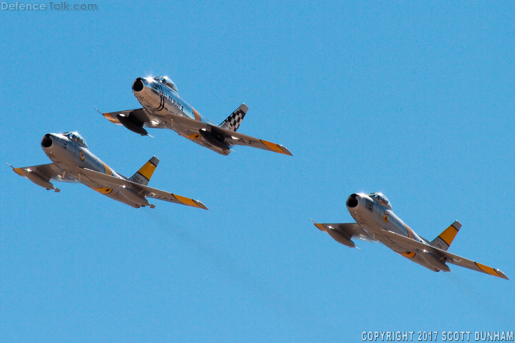 USAF F-86 Sabre Fighter