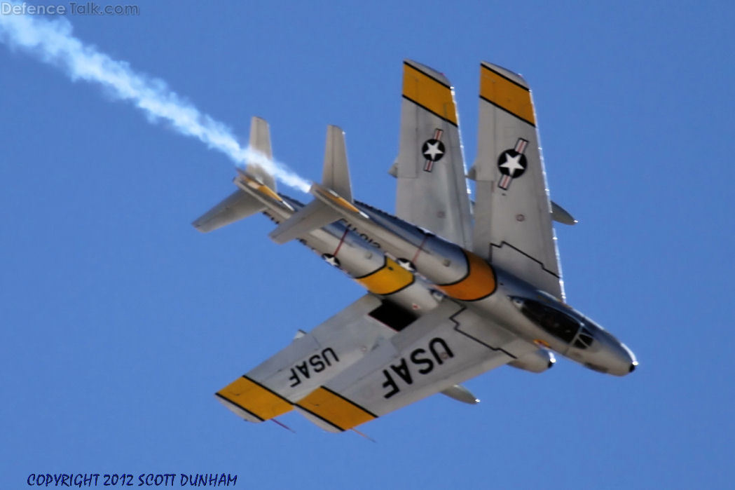 USAF F-86 Sabre Horsemen Flight Demonstration Team