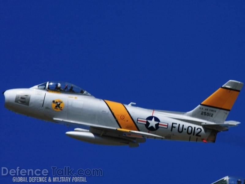 USAF F-86 Sabre Jet Fighter