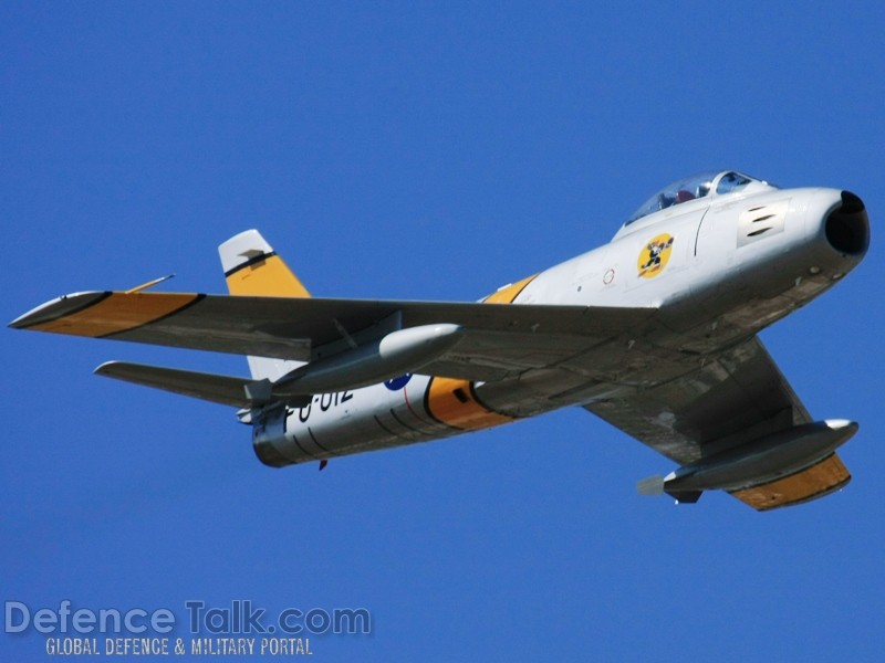 USAF F-86 Sabre Jet Fighter