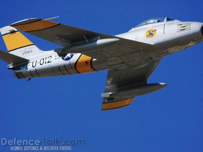 USAF F-86 Sabre Jet Fighter