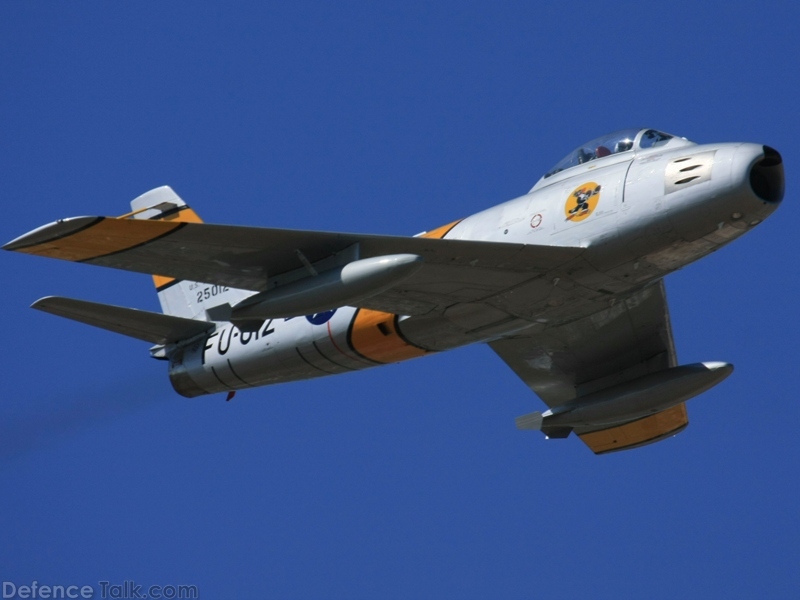 USAF F-86 Sabre Jet Fighter