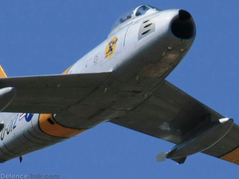 USAF F-86 Sabre Jet Fighter