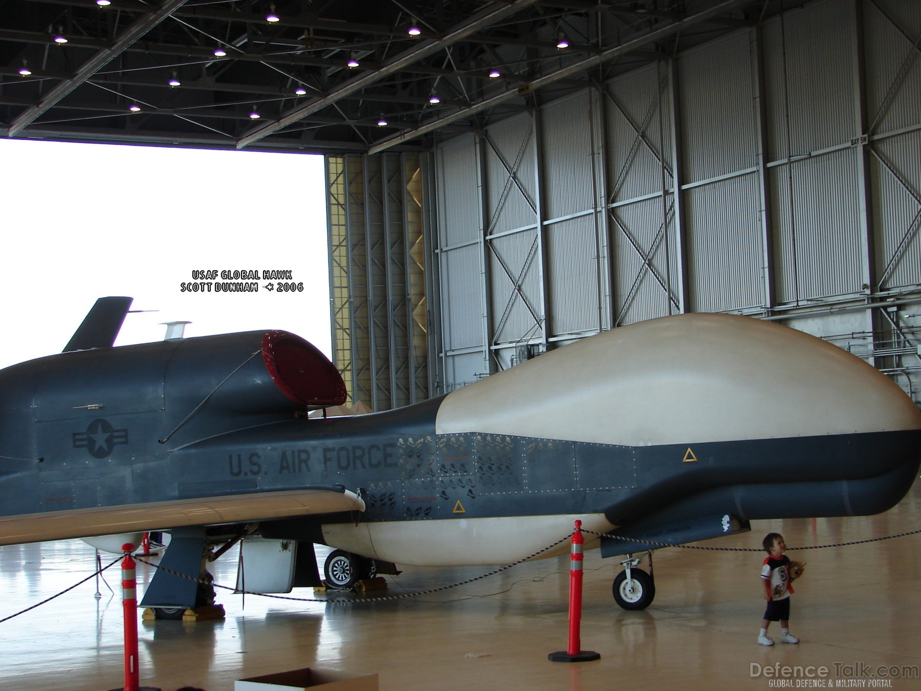 USAF Global Hawk Reconnaissance Aircraft