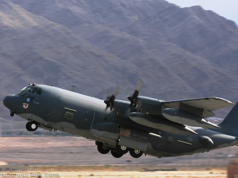 USAF HC-130J Combat King II Transport and Refueling Aircraft