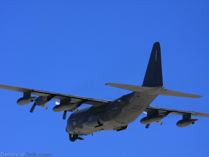 USAF HC-130J Combat King II Transport and Refueling Aircraft