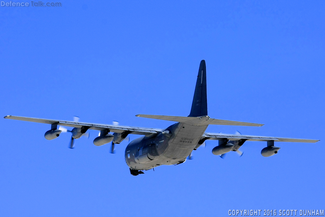 USAF HC-130J Combat King II Transport and Refueling Aircraft